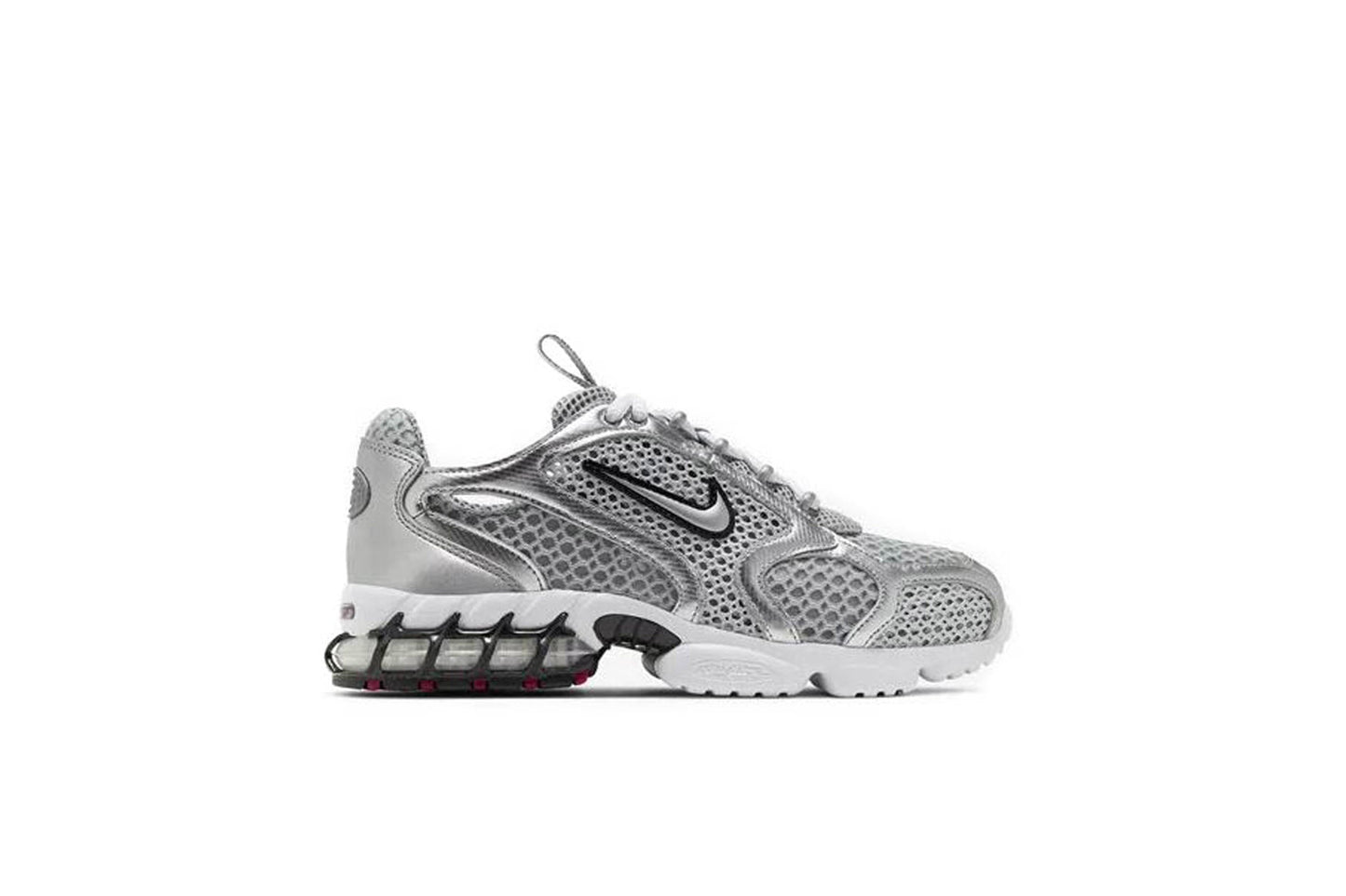 Exclusive Nike WMNS AIR ZOOM SPIRIDON CAGE 2 "Smoke Grey" — 5 — Front View