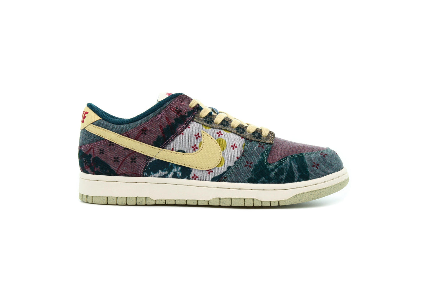 Exclusive Nike DUNK LOW SP "COMMUNITY GARDEN" — 3.5 — Front View