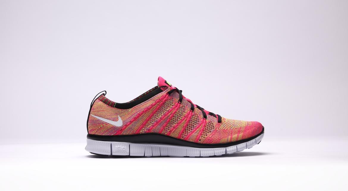 Exclusive Nike Free Flyknit "pink Flash" — 3.5 — Front View