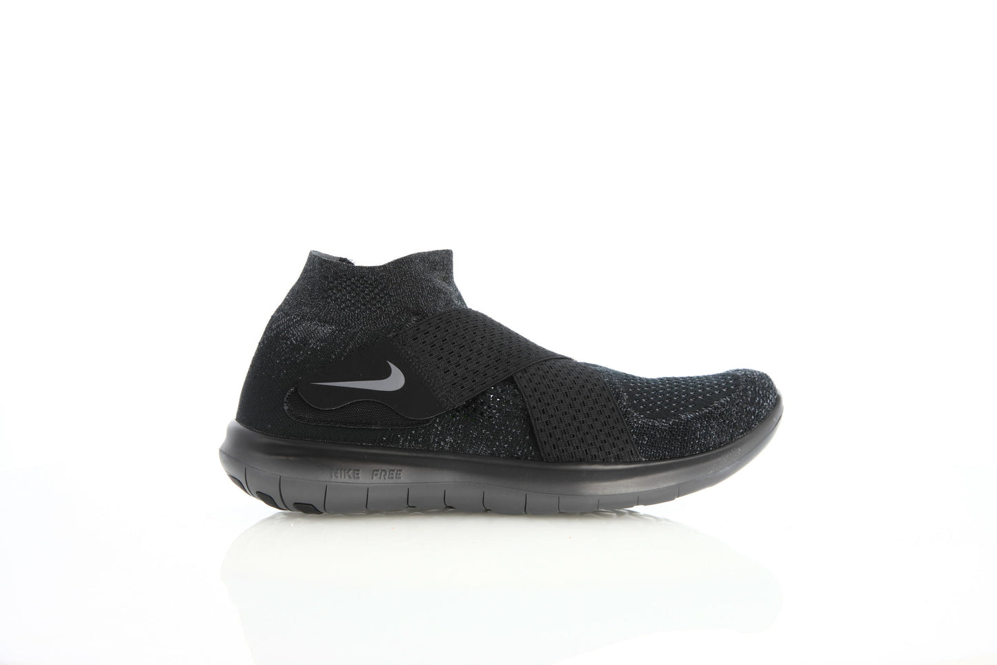 Exclusive Nike Free Run Motion Flyknit 2017 "Black" — 3.5 — Front View