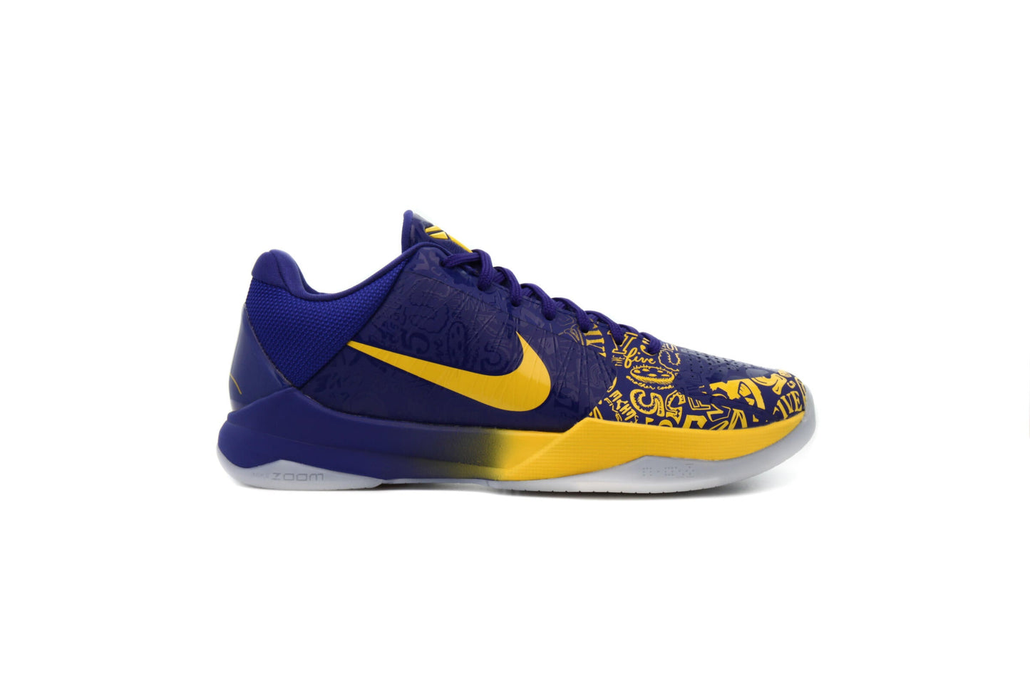 Exclusive Nike KOBE V PROTRO "5 RINGS" — 3.5 — Front View