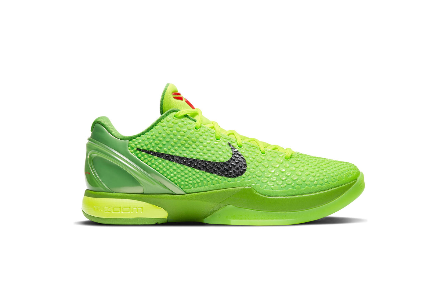 Exclusive Nike KOBE VI PROTRO "GRINCH" — 3.5 — Front View
