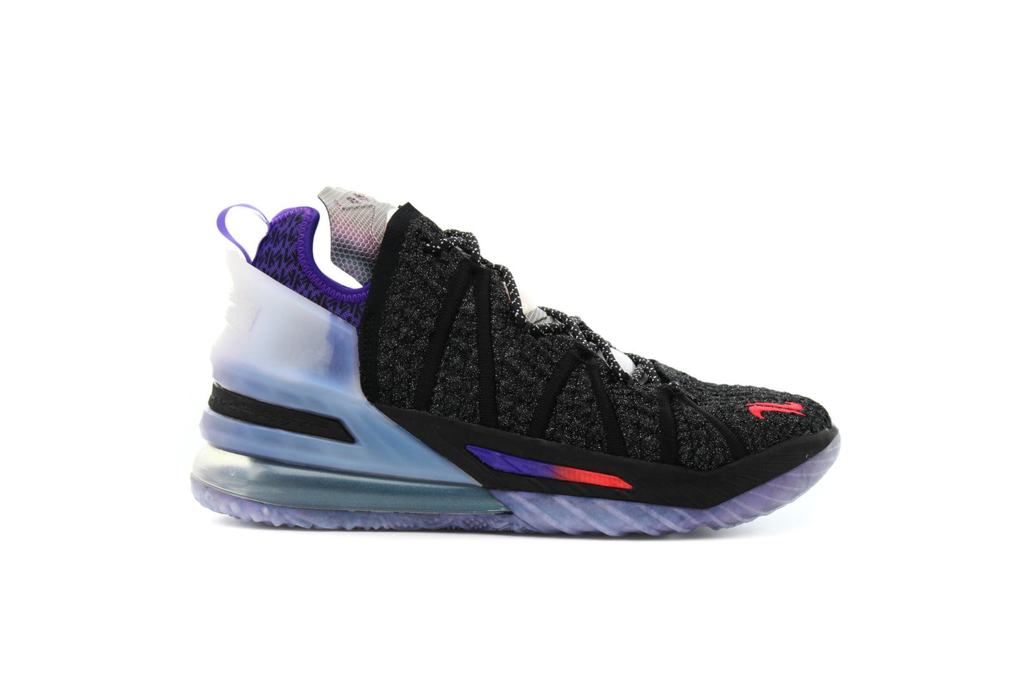 Exclusive Nike LEBRON XVIII "BLACK" — 3.5 — Front View