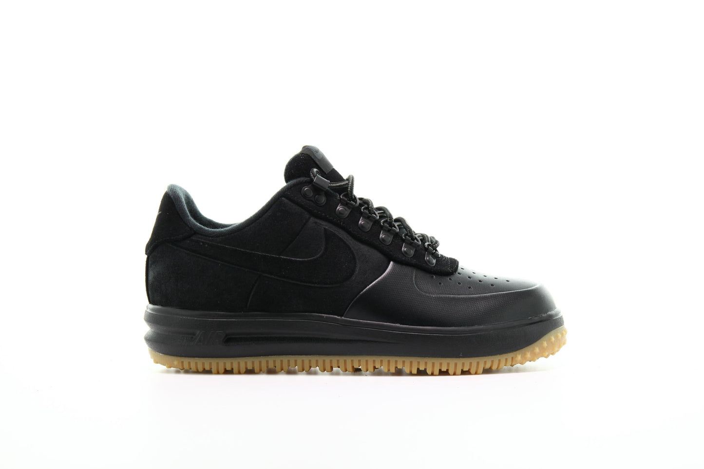 Exclusive Nike Lunar Force 1 Duckboot Low "Black" — 3.5 — Front View