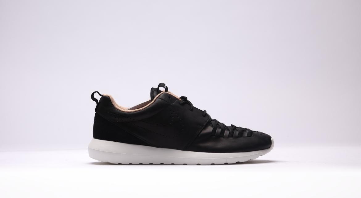 Exclusive Nike Roshe Nm Woven "black Leather" — 3.5 — Front View
