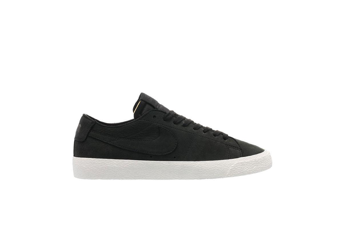 Exclusive Nike SB Zoom Blazer Low Decon "Black" — 3.5 — Front View