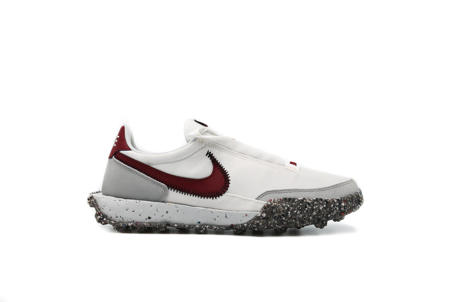 Exclusive Nike WMNS WAFFLE RACER CRATER "SUMMIT WHITE" — 5 — Front View