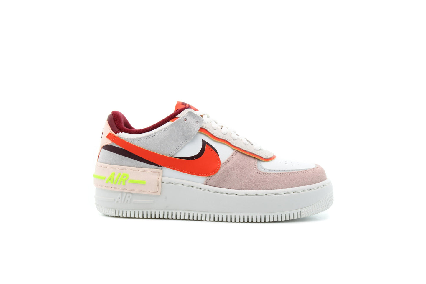 Exclusive Nike WMNS AF1 SHADOW "TEAM RED" — 5 — Front View
