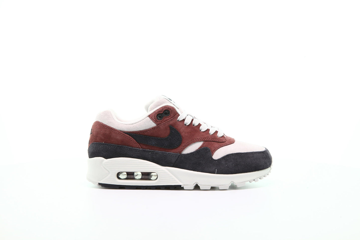 Exclusive Nike Wmns Air Max 90/1 "Red Sepia" — 5 — Front View