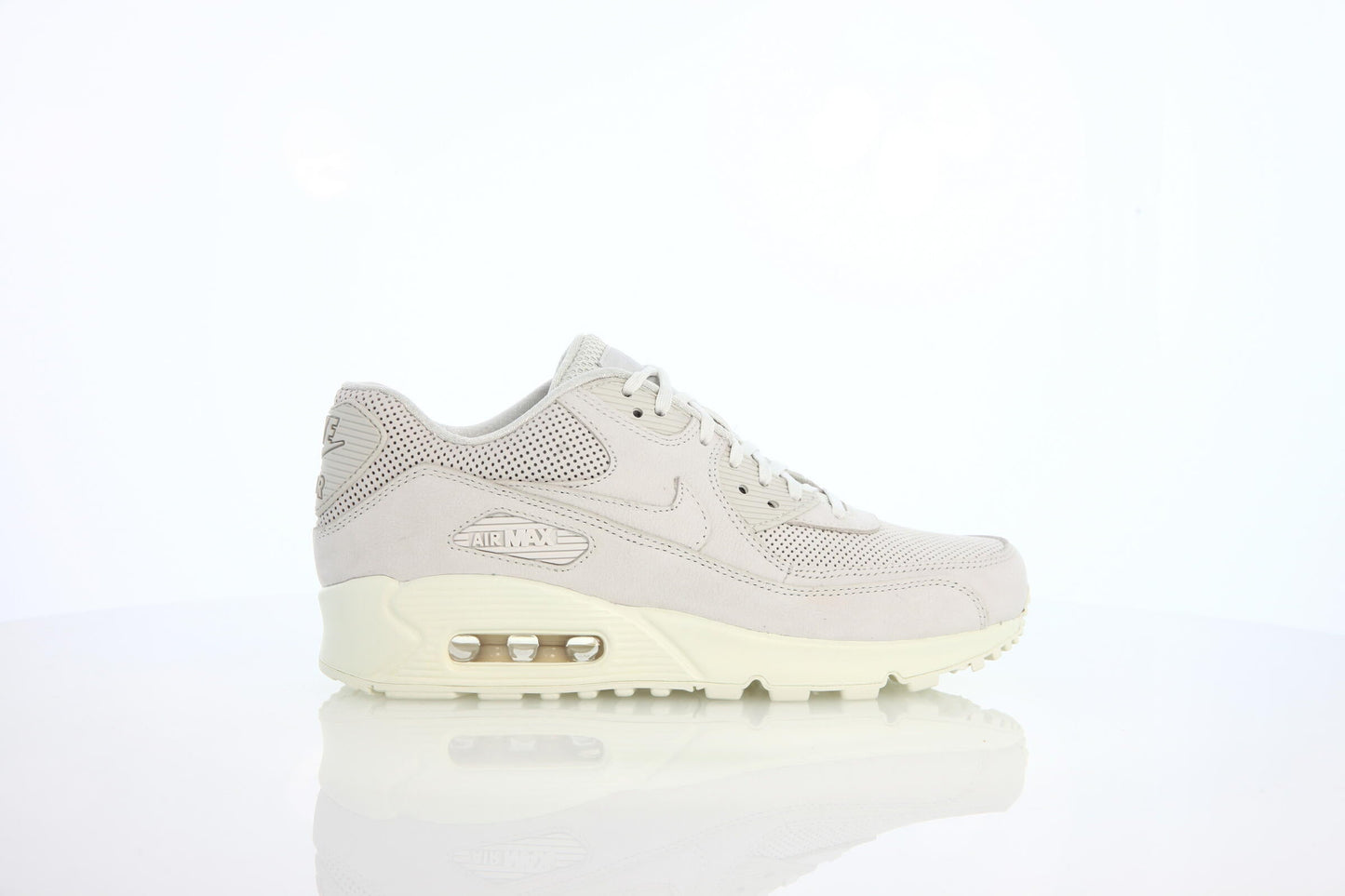 Exclusive Nike Wmns Air Max 90 Pinnacle "Light Bone" — 5 — Front View