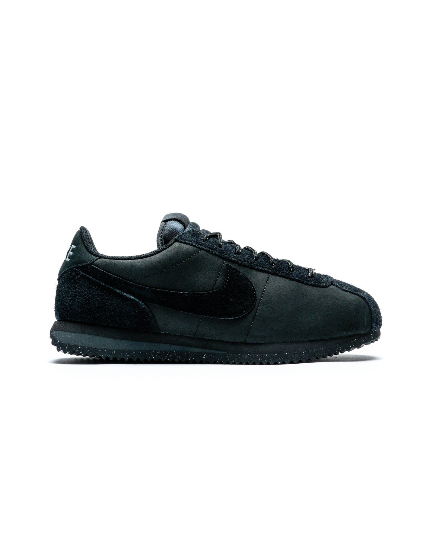 Exclusive Nike WMNS CORTEZ PRM 'Triple Black' — 5 — Front View
