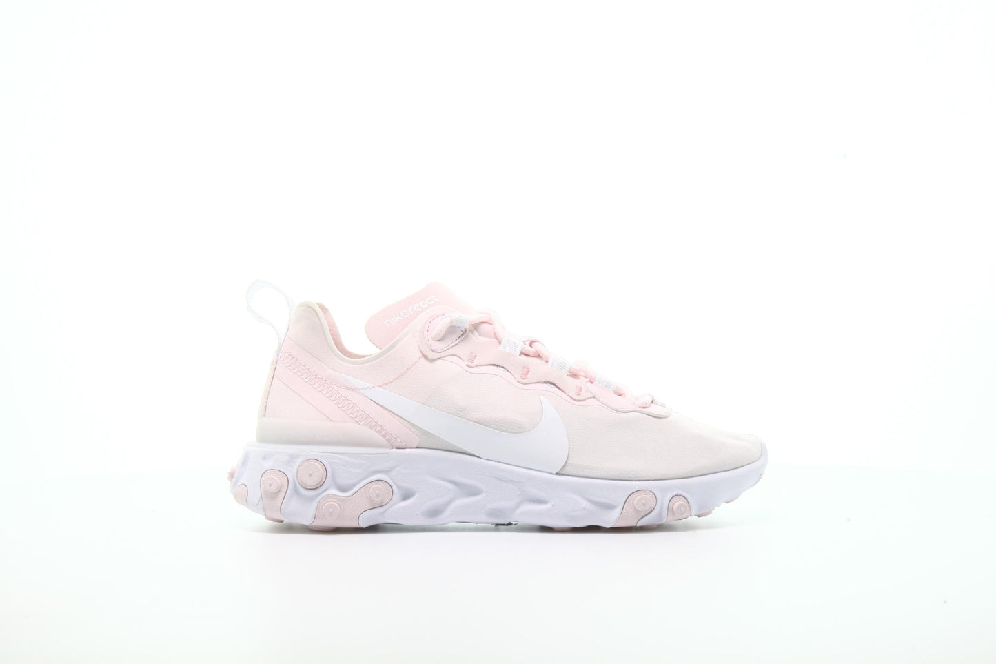 Exclusive Nike WMNS React Element 55 "Pale Pink" — 5 — Front View