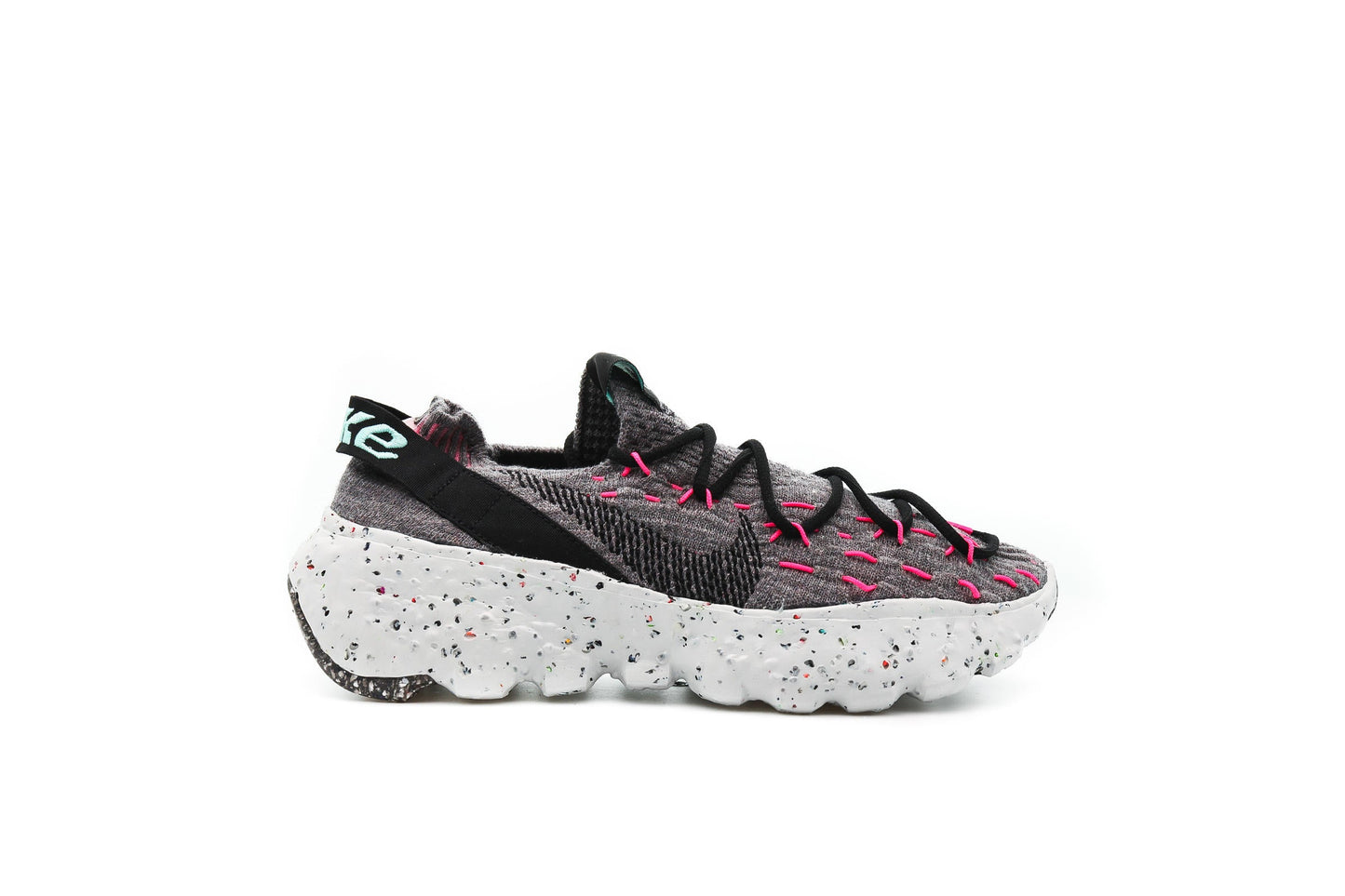 Exclusive Nike WMNS SPACE HIPPIE 04 "SMOKE GREY" — 5 — Front View