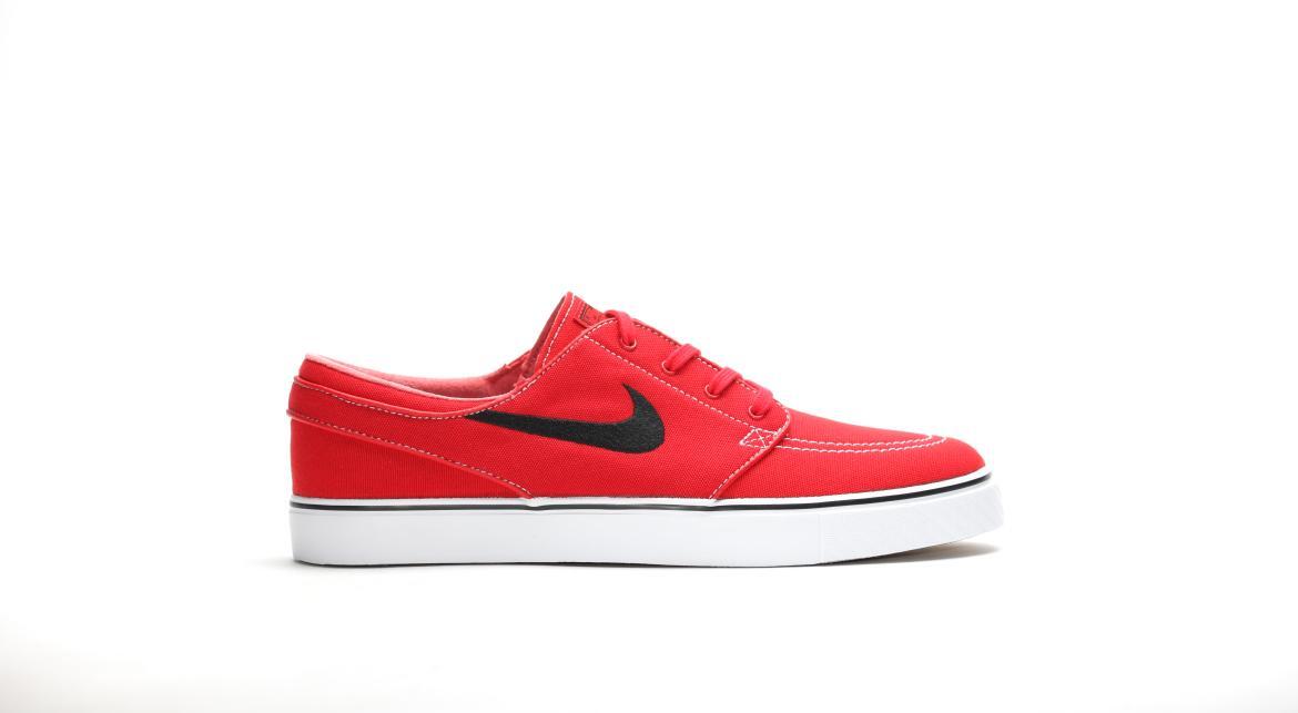 Exclusive Nike Zoom Stefan Janoski Cnvs "University Red" — 3.5 — Front View