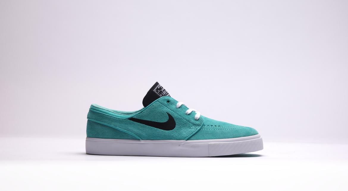 Exclusive Nike Zoom Stefan Janoski "teal Suede" — 3.5 — Front View