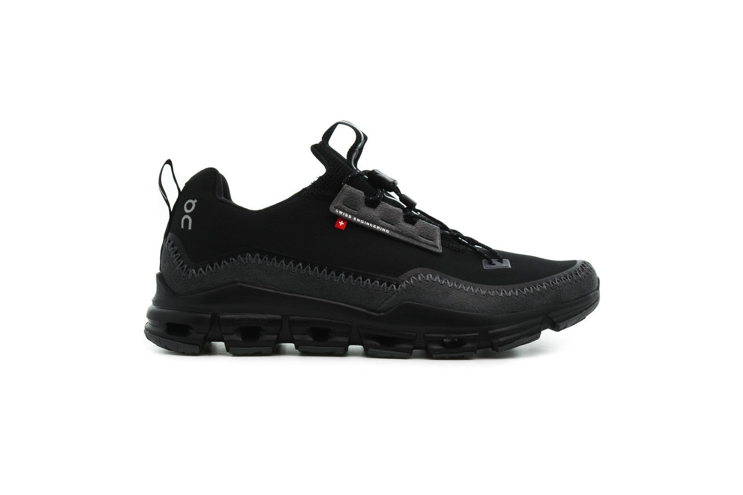Exclusive ON Running CLOUDAWAY "BLACK" — 7 — Front View