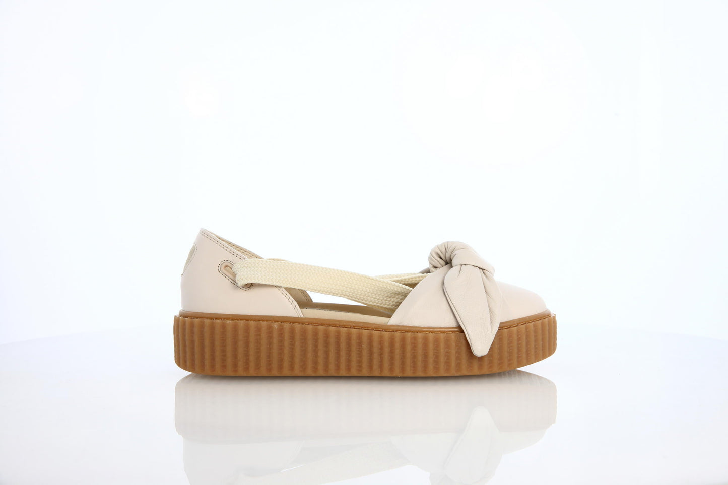 Exclusive Puma Bow Creeper Sandal "Pink Tint" — 4 — Front View