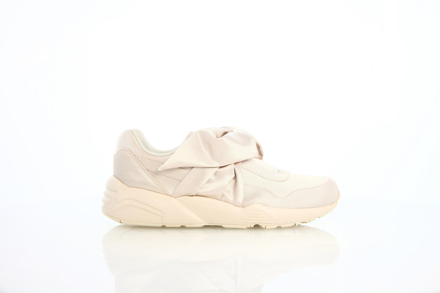Exclusive Puma Bow Sneaker Womens "Pink Tint" — 4 — Front View