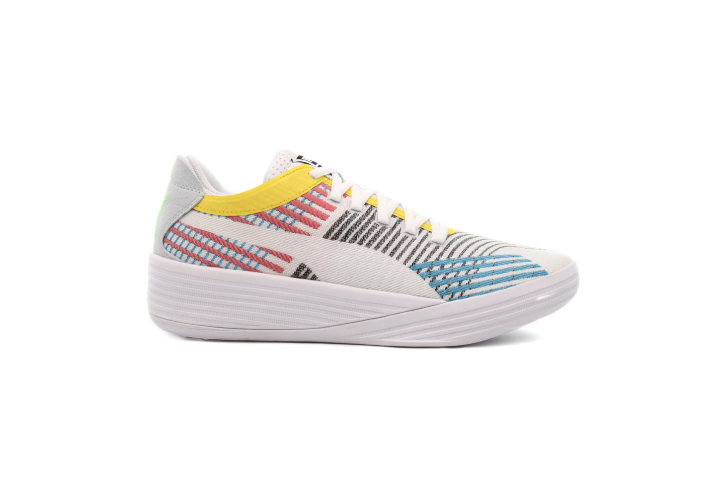 Exclusive Puma CLYDE ALL-PRO "WHITE" — 4.5 — Front View