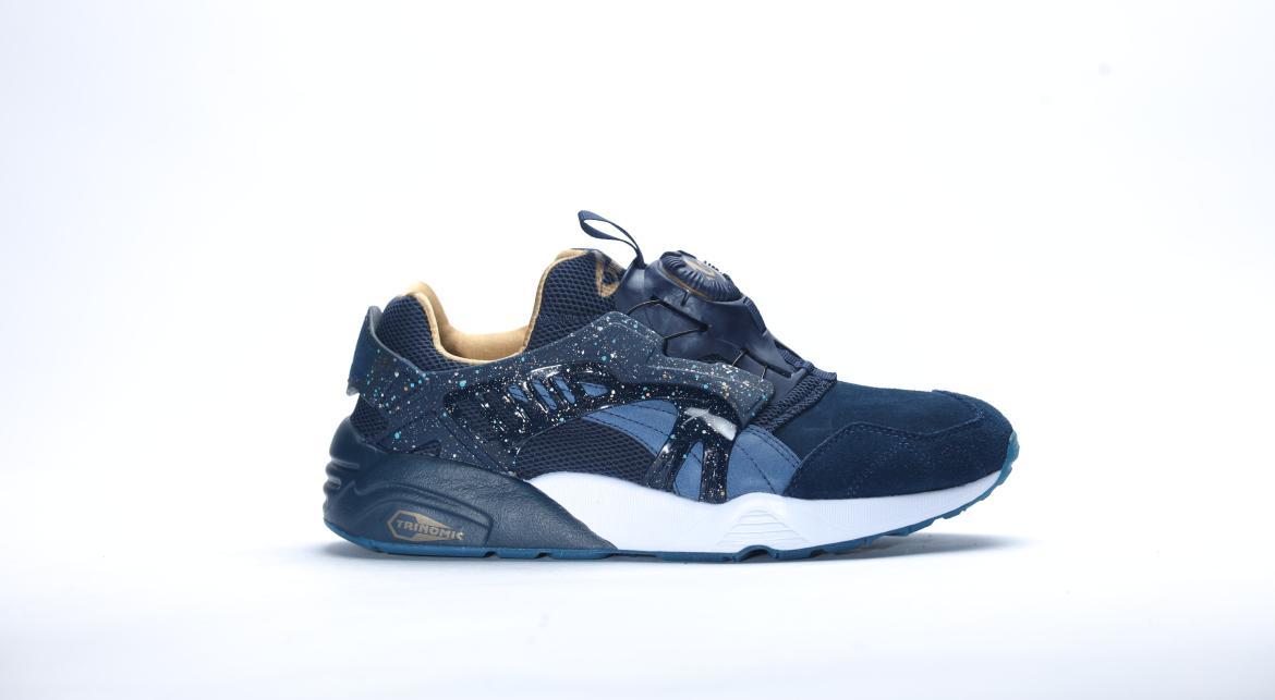 Exclusive Puma x Atmos Disc Blaze Venus "Dress Blue" — 4 — Front View