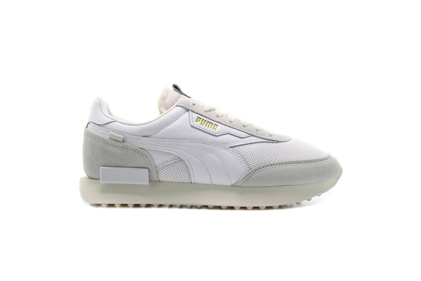 Exclusive Puma Future Rider Luxe "WHITE" — 4.5 — Front View