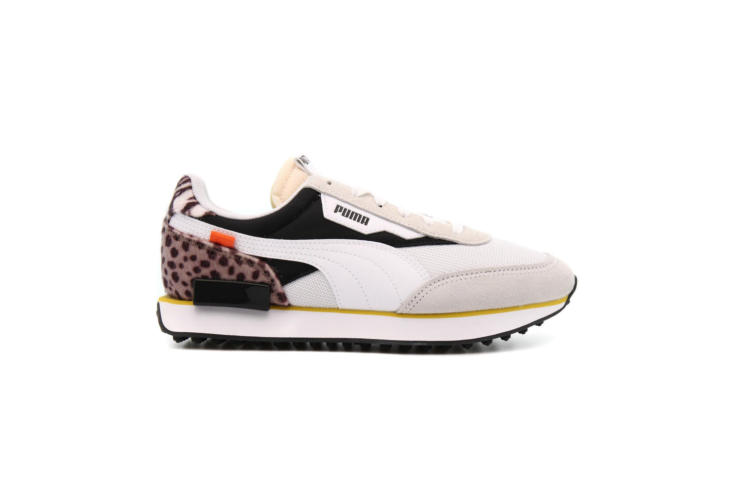 Exclusive Puma FUTURE RIDER WILD CATS "WHITE" — 4.5 — Front View