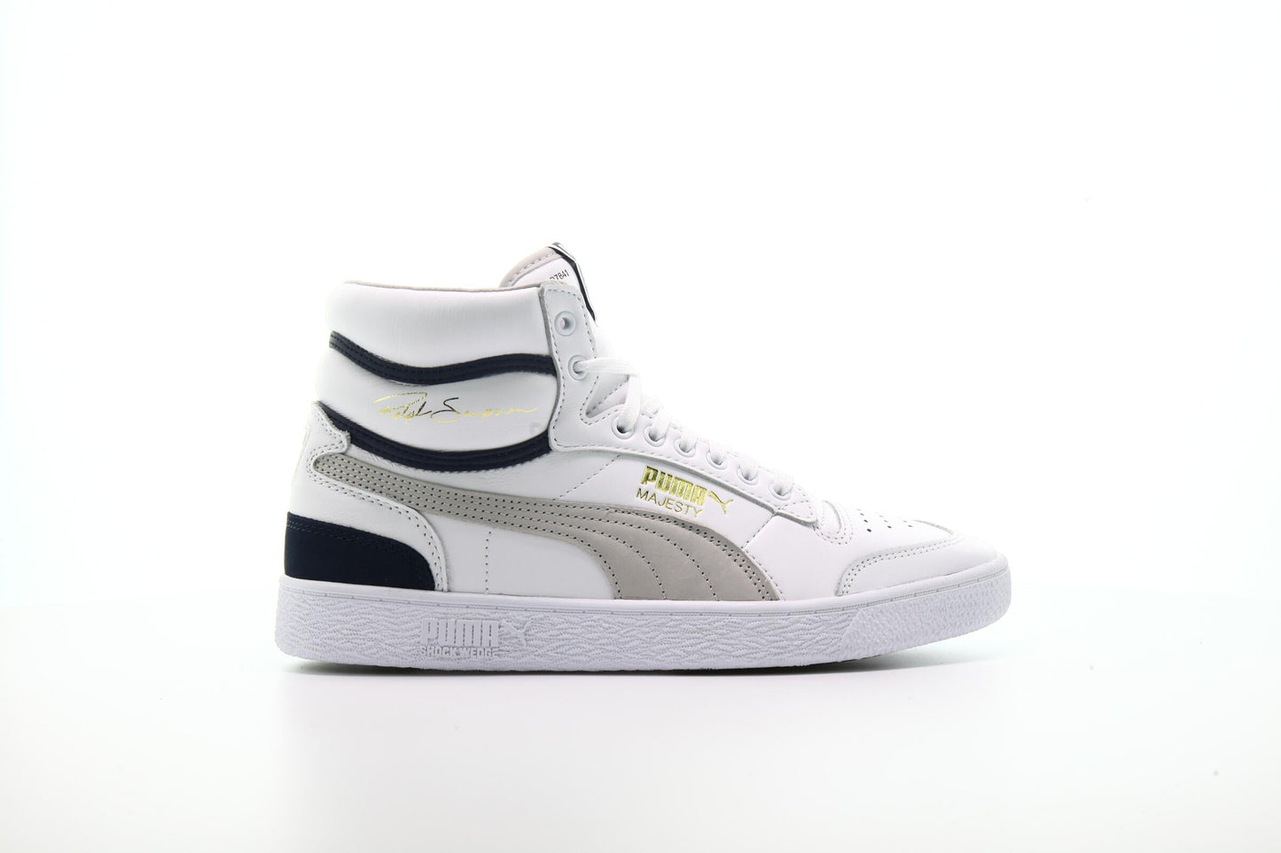 Exclusive Puma Ralph Sampson Mid OG "White" — 4 — Front View