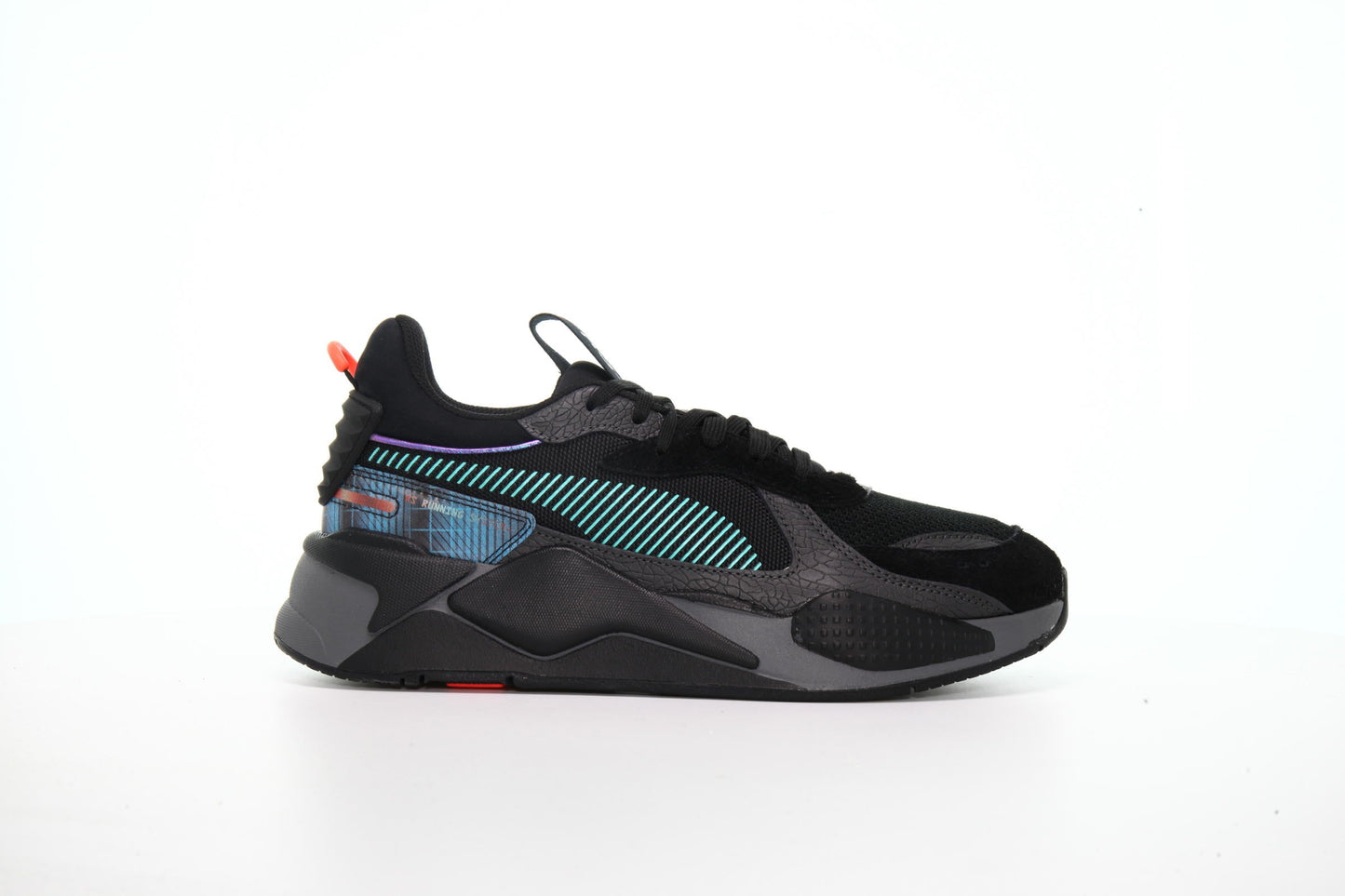 Exclusive Puma RS-X BLADERUNNER "Asphalt Black" — 4 — Front View