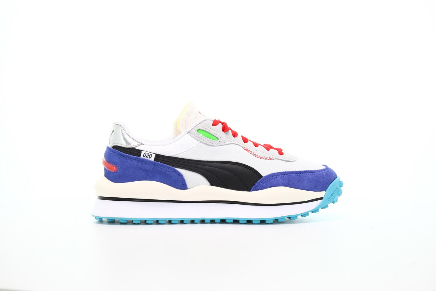 Exclusive Puma Style Rider Ride On "Puma White" — 4 — Front View