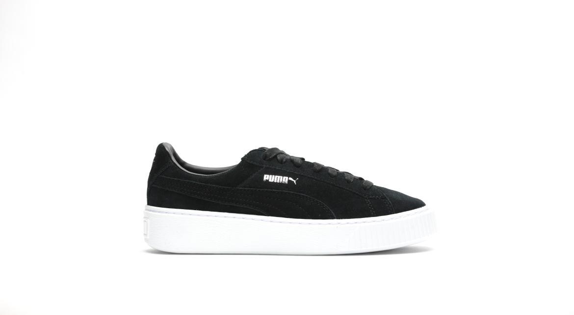 Exclusive Puma Suede Platform "Black" — 4 — Front View