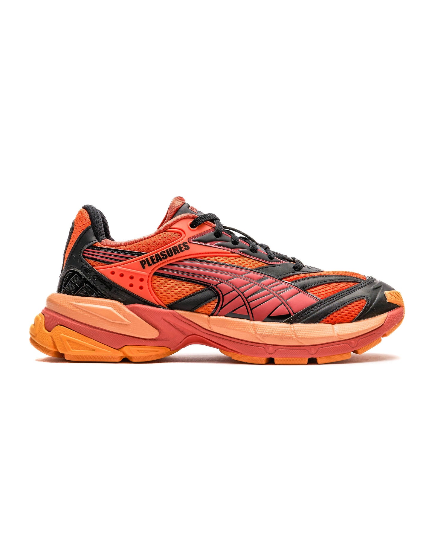 Exclusive Puma x PLEASURES Velophasis Layers — 4 — Front View