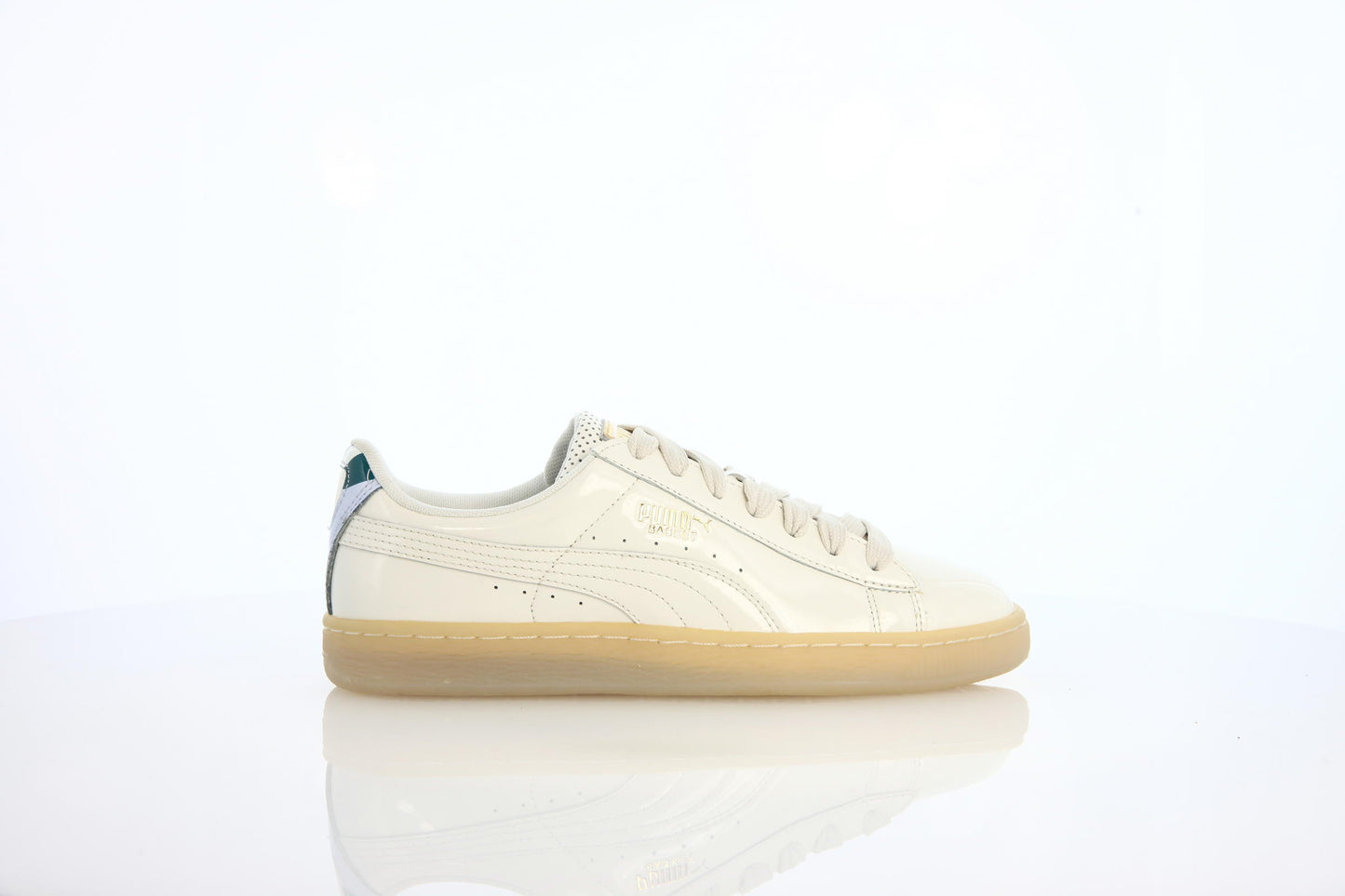 Exclusive Puma x CAREAUX Basket "Whisper White" — 4 — Front View