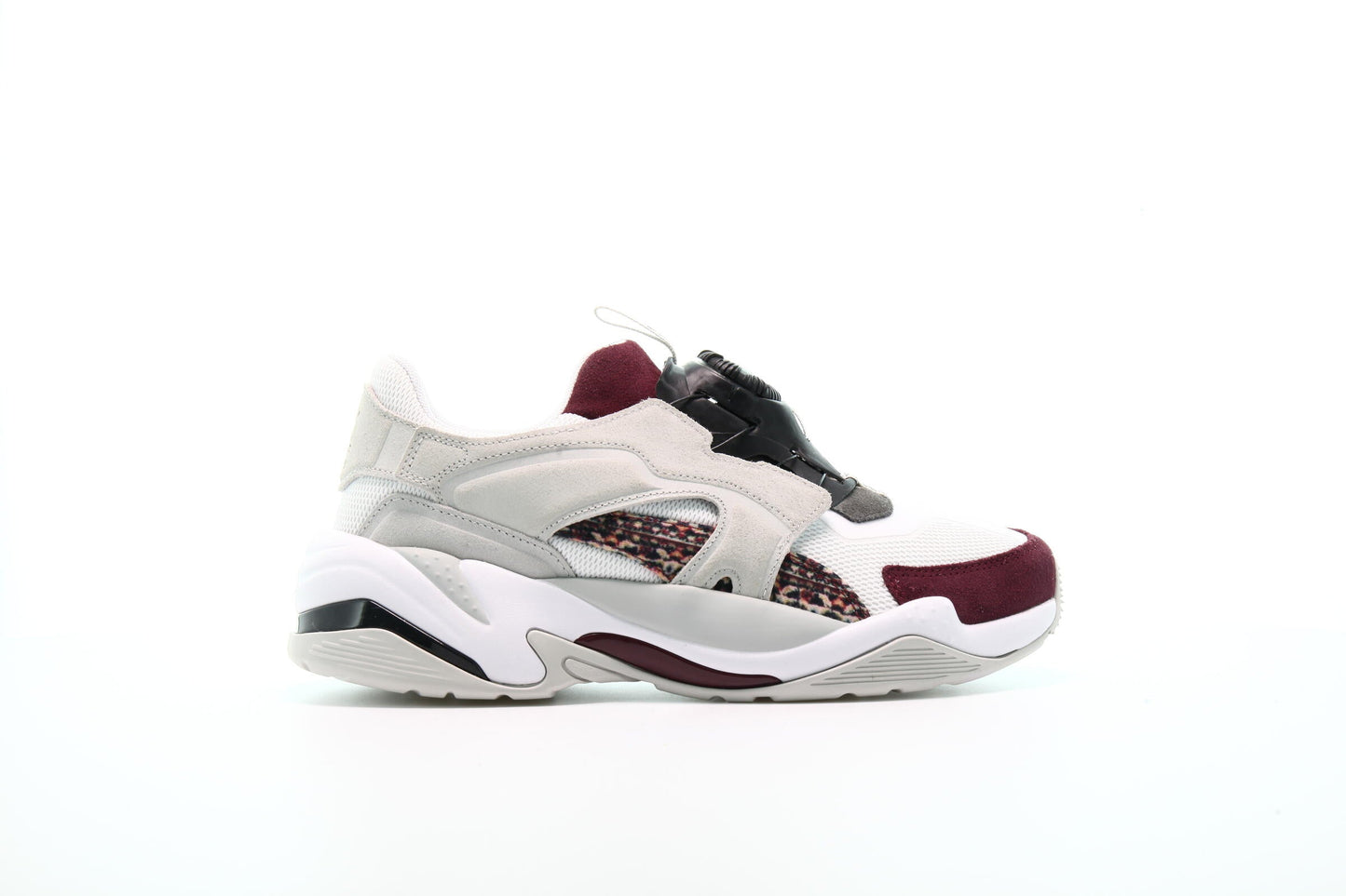 Exclusive Puma x Les Benjamins Thunder Disc "White-Glacier Gray" — 4 — Front View
