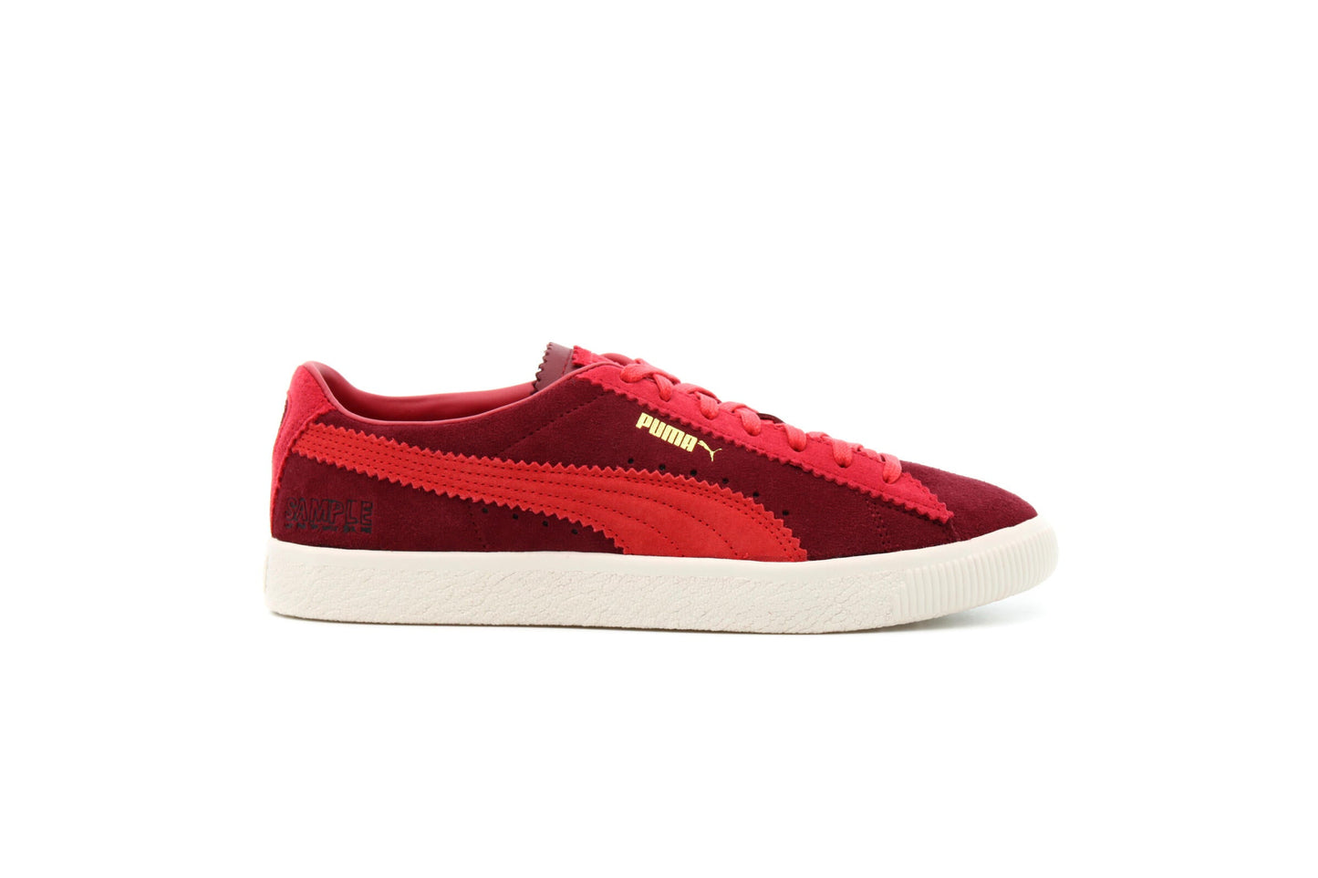 Exclusive Puma x MICHAEL LAU SUEDE VTG "POPPY RED" — 4.5 — Front View