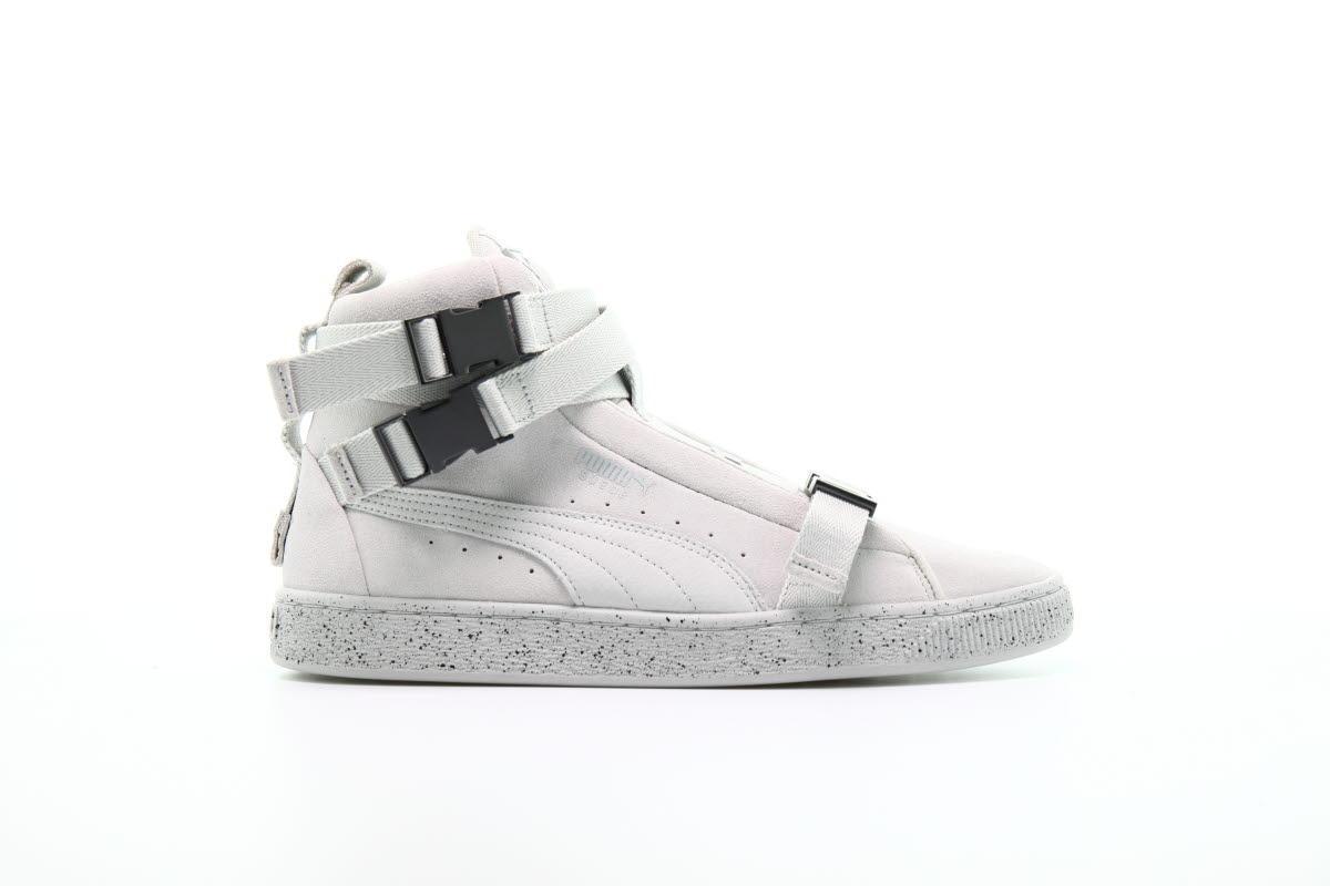 Exclusive Puma x The Weeknd Suede Classic "Glacier Gray" — 4 — Front View