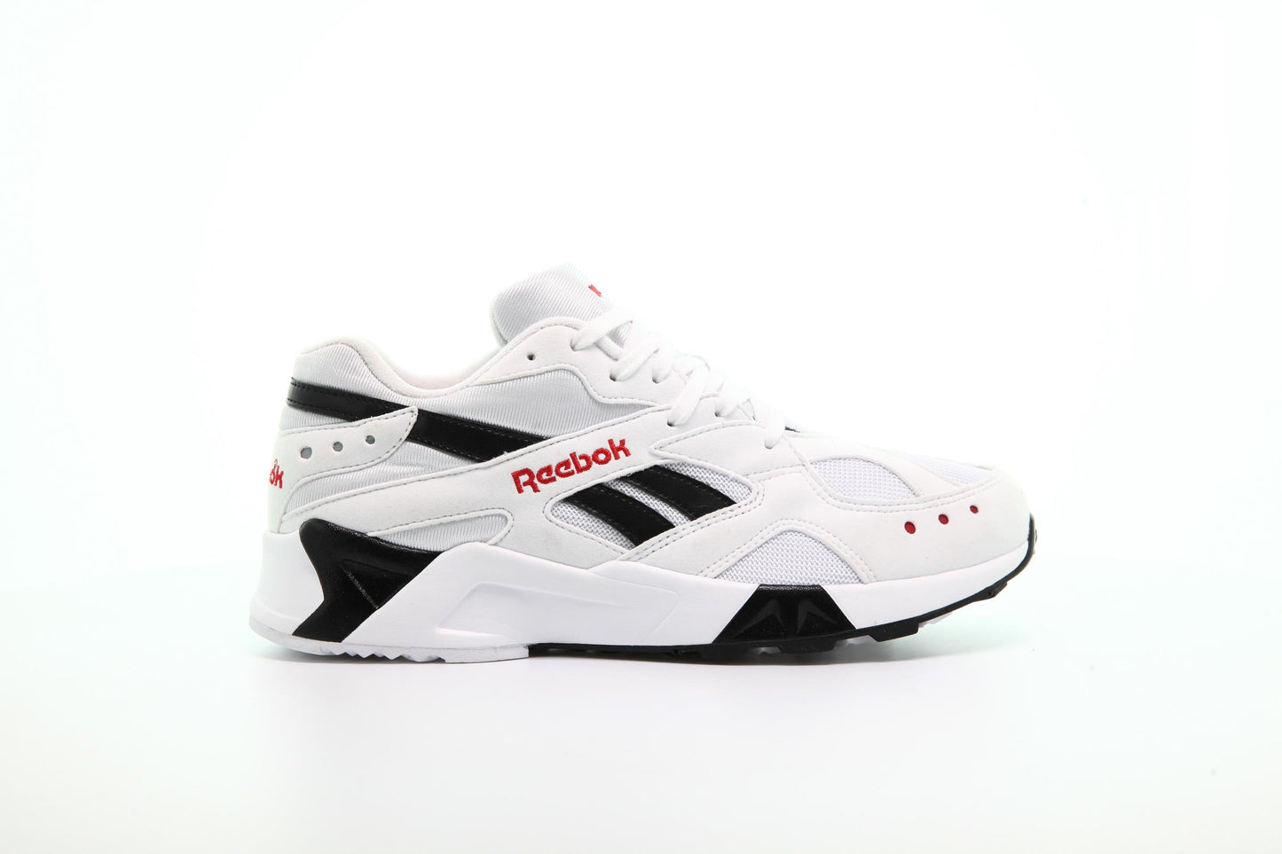 Exclusive Reebok Aztrek "Excellent Red" — 5 — Front View