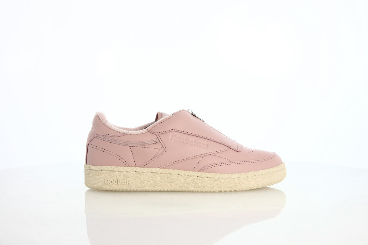 Exclusive Reebok x Gigi Hadid Club C 85 Zip W "Pink" — 5 — Front View