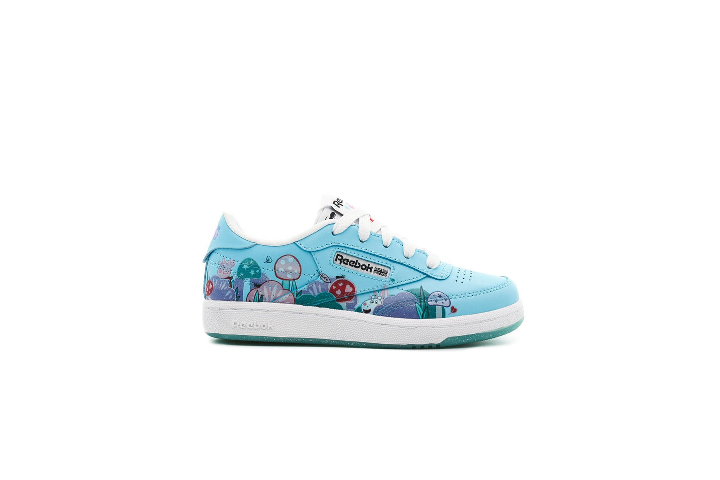 Exclusive Reebok x PEPPA PIG CLUB C — 1 — Front View