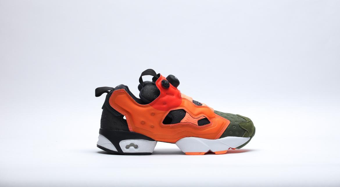 Exclusive Reebok Instapump Fury Asym "Elcrc Peach" — 5 — Front View