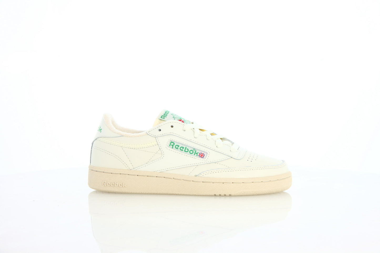Exclusive Reebok WMNS Club C 85 Vintage "Chalk Green" — 5 — Front View