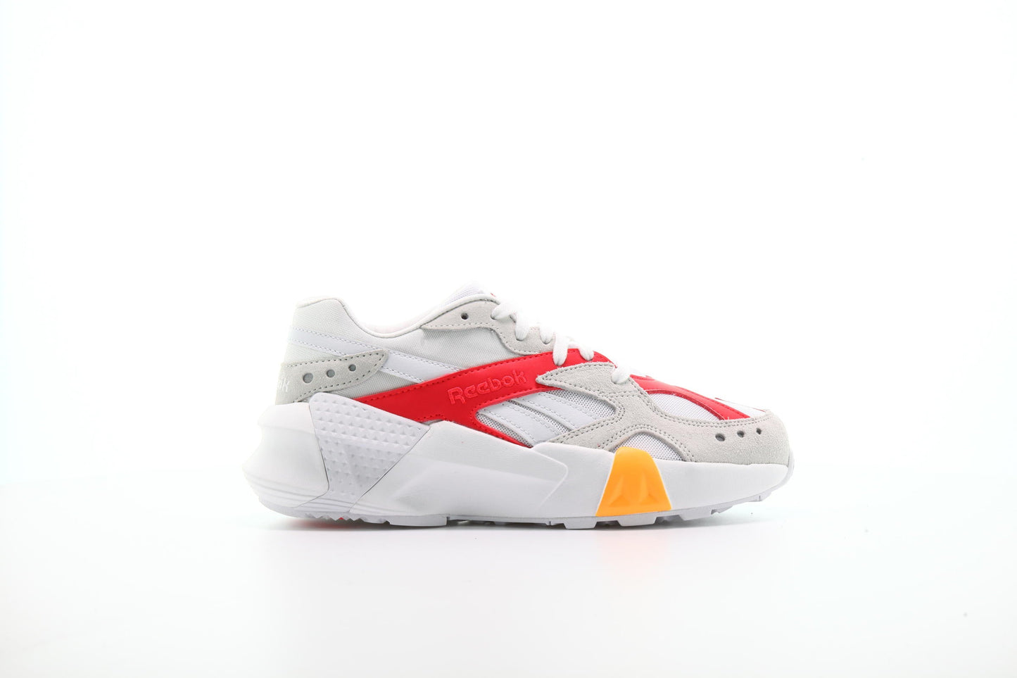 Exclusive Reebok Womens Aztrek "White Red" — 5 — Front View
