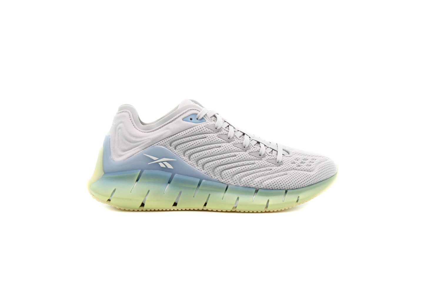 Exclusive Reebok ZIG KINETICA "LEMON GLOW" — 5 — Front View