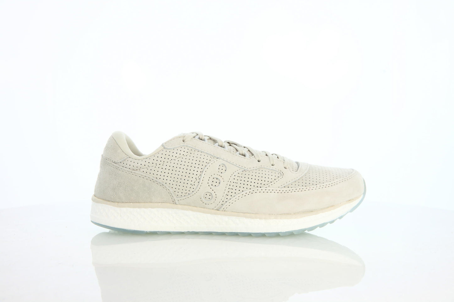 Exclusive Saucony Freedom Runner "Tan" — 4.5 — Front View