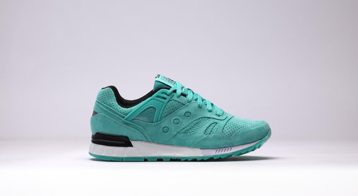 Exclusive Saucony Grid Sd "Light Green" — 4.5 — Front View