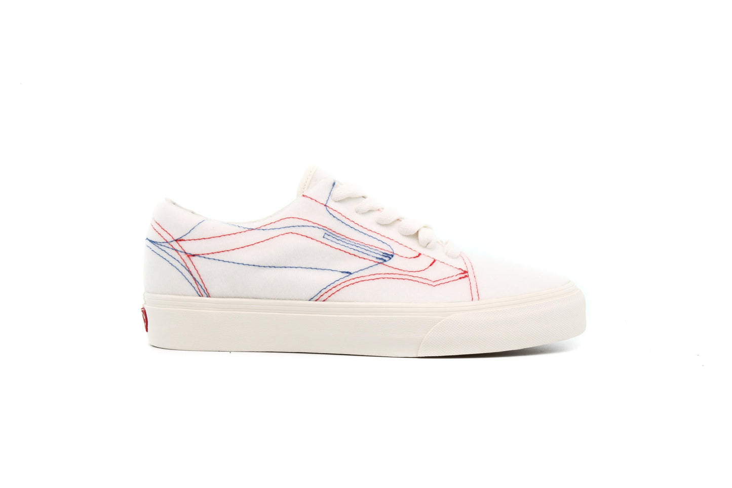 Exclusive Vans x TAKA HAYASHI DIY LOW VLT LX "MARSHMALLOW" — 3.5 — Front View