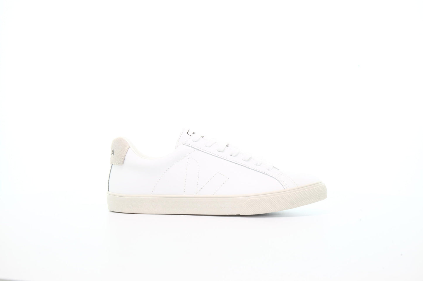 Exclusive Veja WMNS Esplar Leather "Extra White" — 5 — Front View