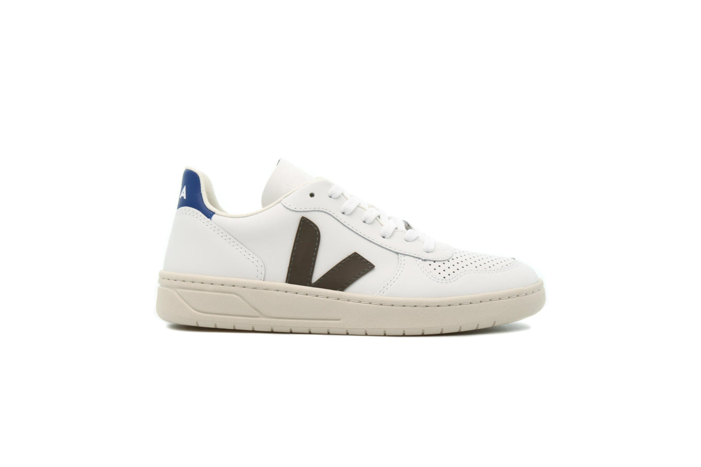 Exclusive Veja WMNS V-10 "KAKI INDIGO" — 4 — Front View