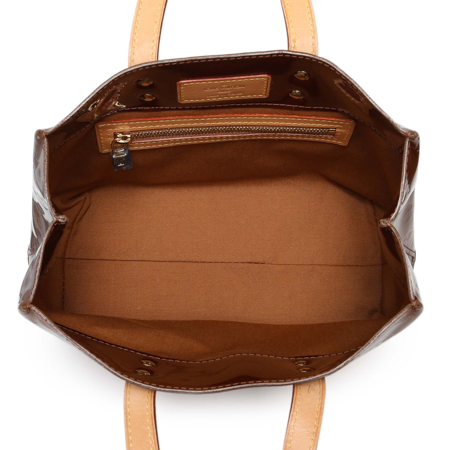 Exclusive Louis Vuitton Bronze Vernis Reade — Top View