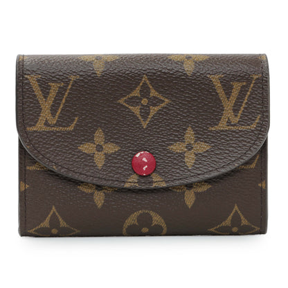 Exclusive Louis Vuitton Fuchsia Monogram Rosalie Coin Purse — Front View