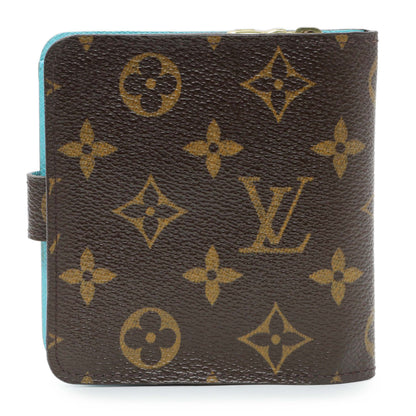 Exclusive Louis Vuitton Monogram Groom Compact Zip Wallet — Side View
